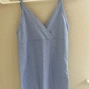 brandy melville Amara blue flower dress